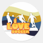 SocceriGuide Goal Round Stickers