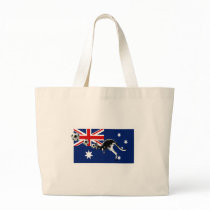 socceroos flag of Australia gifts Tote Bags