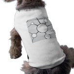 Social Circles Diagram Design Doggie T-shirt