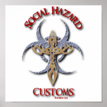 Social Hazard poster
