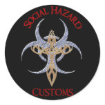 Social Hazard Sticker