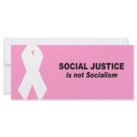 Social Justice is not socialism