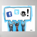 Social Media FTW! posters