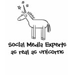 Social Media Unicorns t-shirts