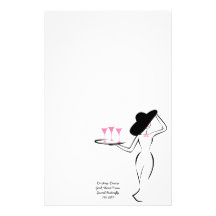 Social Mixer Customized Stationery