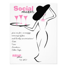 Social Mixer Personalized Invitations