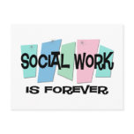 Social Work Is Forever postcards