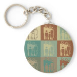 Social Work Pop Art keychains