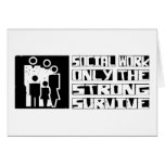 Social Work Survive cards
