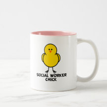 Social Worker Chick Coffee Mug