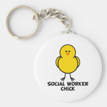 Social Worker Chick Keychains
