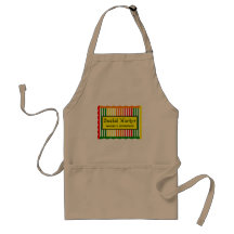 Social Worker Citrus Stripes Aprons