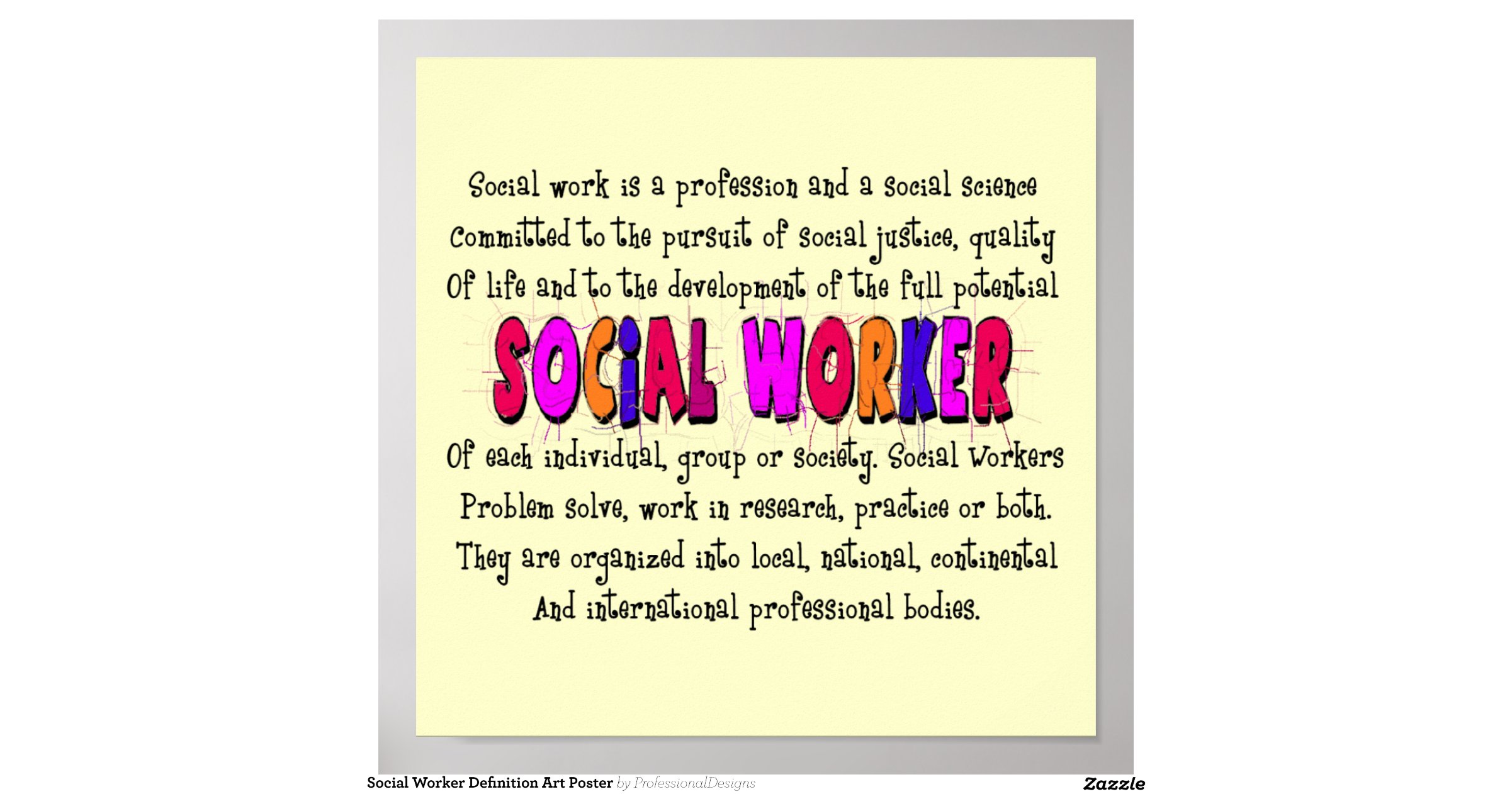 social-worker-definition-art-poster-zazzle