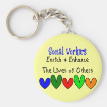Social Worker Gifts Key Chains