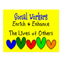 Social Worker Gifts Post Card