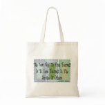 Social Worker (Mahandas Gandhi Quote) bags