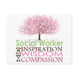Social Worker Postcard