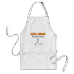 Social Worker "Runs with Solutions" Funny Gifts aprons