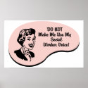 Social Worker Voice posters