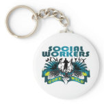 Social Workers Gone Wild keychains