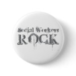 Social Workers Rock buttons