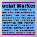 Social Workers Work! posters