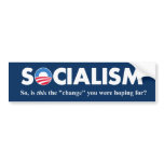 Socialism bumper stickers