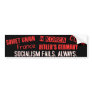 Socialism Fails Bumper Stickers