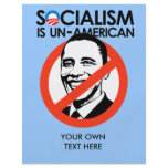 Socialism is un-American Flyer Design