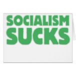 Socialism Sucks cards