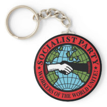 SOCIALIST PARTY USA KEYCHAIN