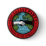 SOCIALIST PARTY USA PINBACK BUTTON