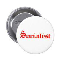 Socialist Pinback Button