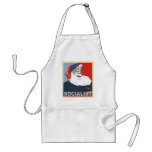 socialist santa aprons