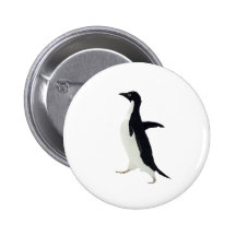 Socially awkward penguin button
