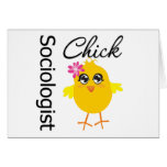 Sociologist Chick Greeting Cards