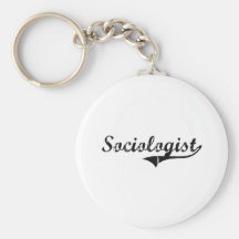 Sociologist Professional Job Keychain