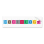 Sociology bumper stickers
