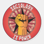 Sociology Is Power Stickers