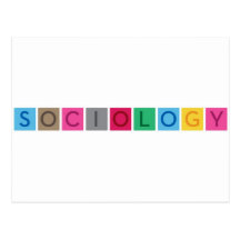 Sociology Post Card