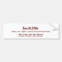 SocIt2Me (Bumper Stickers)