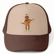 Sock Monkey Acoustic Guitar