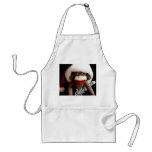 Sock monkey aprons