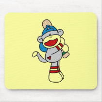 Sock Monkey Baseball At Bat Tshirts and Gifts