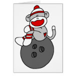 Sock Monkey Bowling cards