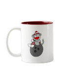 Sock Monkey Bowling T-shirts and Gifts Mug