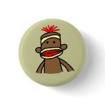 Sock Monkey buttons