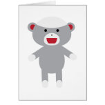 Sock Monkey Card