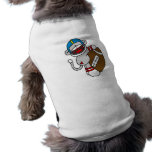 Sock Monkey Football T shirts and Gifts pet clothing