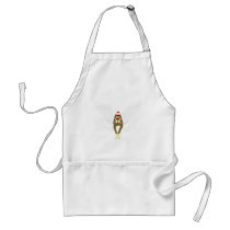 Sock Monkey Guardian Angel Aprons